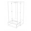 Wardrobe double door with 1 drawer and Lots of Hanging Space